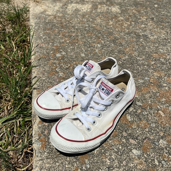 LOW RISE WHITE CONVERSE ALL STAR - Picture 2 of 5